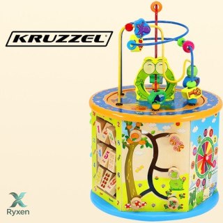 Kostka edukacyjna drewniana 22429 KRUZZEL
