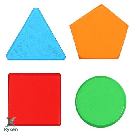 Kostka edukacyjna drewniana 22429 KRUZZEL