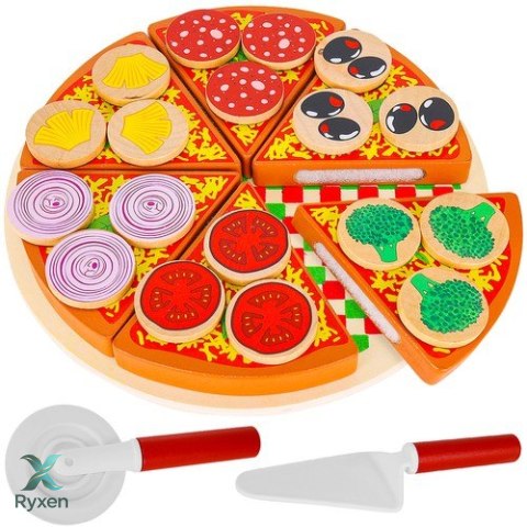 Pizza drewniana - zestaw 22471 KRUZZEL