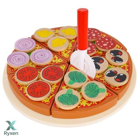 Pizza drewniana - zestaw 22471 KRUZZEL