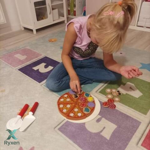 Pizza drewniana - zestaw 22471 KRUZZEL