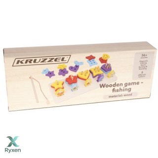 Sorter drewniany- łowienie rybek Kruzzel 22565 KRUZZEL