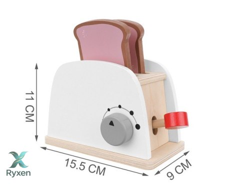 Toster drewniany zabawkowy 22435 KRUZZEL