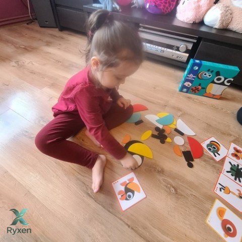 Układanka drewniana- puzzle Kruzzel 22426 KRUZZEL