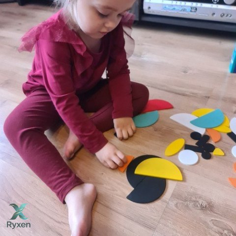 Układanka drewniana- puzzle Kruzzel 22426 KRUZZEL