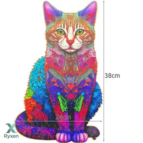Układanka drewniana- puzzle Kruzzel 22878 KRUZZEL
