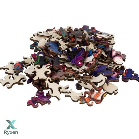 Układanka drewniana- puzzle Kruzzel 22878 KRUZZEL