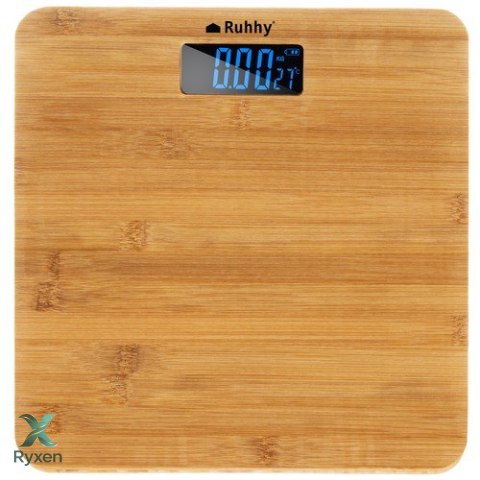 Waga łazienkowa LCD- drewniana Ruhhy 22522 RUHHY