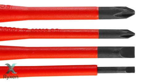 Wkrętaki 1000V, zestaw 4 szt., slim NEO TOOLS