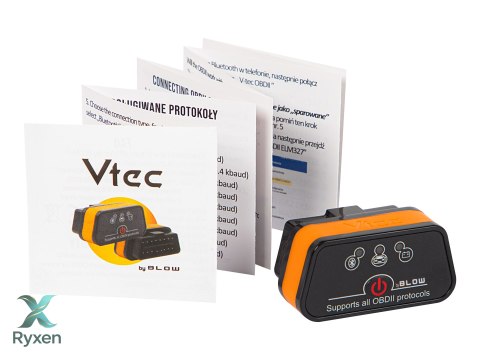 58-660# Interfejs diagnostyczny obd2 vtec itron by blow bluetooth 4.0 Blow