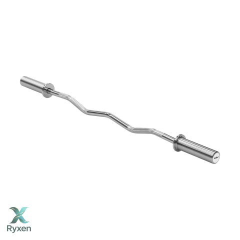 Gryf olimpijski łamany 50 mm, sztanga olimpijska 120cm 6kg REBEL ACTIVE Rebel