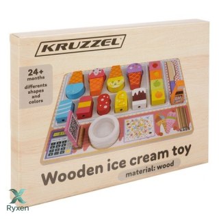 Lodziarnia drewniana Kruzzel 22494 KRUZZEL