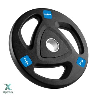 Obciążenie żeliwne olimpijskie gumowane zestaw 2x15kg, otwór 51mm , REBEL ACTIVE Rebel