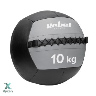 Piłka lekarska do ćwiczeń 10 kg REBEL ACTIVE Rebel