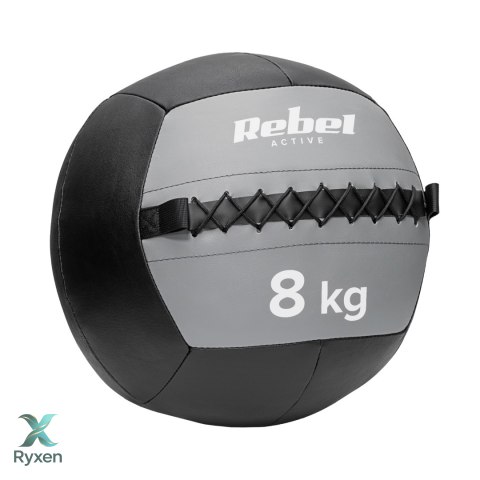 Piłka lekarska do ćwiczeń 8 kg REBEL ACTIVE Rebel