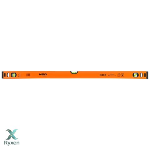 Poziomnica aluminiowa S 300, 3 libelle, 100 cm NEO TOOLS