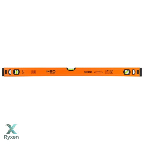 Poziomnica aluminiowa S 300, 3 libelle, 80 cm NEO TOOLS