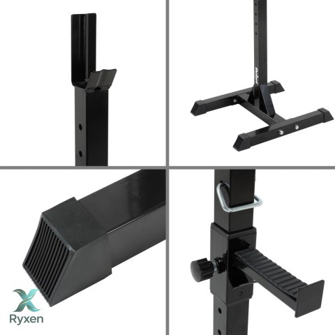 Stojaki pod sztangę regulowane REBEL ACTIVE Rebel