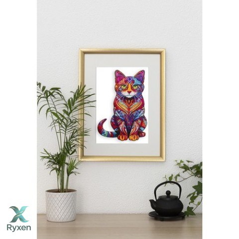 Układanka drewniana- puzzle Kruzzel 22878 KRUZZEL