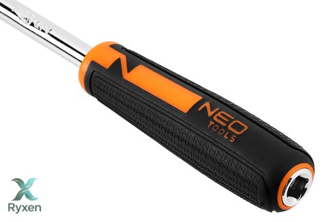 Zestaw nasadek przelotowych 1/4", 3/8", 46 szt., CrV NEO TOOLS