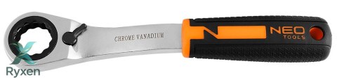 Zestaw nasadek przelotowych 1/4", 3/8", 46 szt., CrV NEO TOOLS