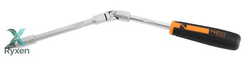 Zestaw nasadek przelotowych 1/4", 3/8", 46 szt., CrV NEO TOOLS